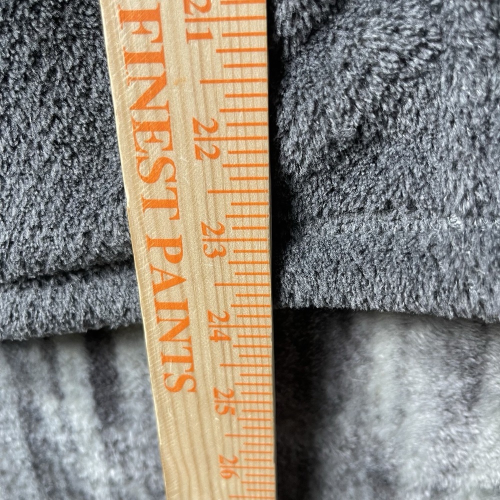 L. L. Bean Women's Hi-Pile Fleece Vest Frost Gray Heather Sz Small - Picture 9 of 9